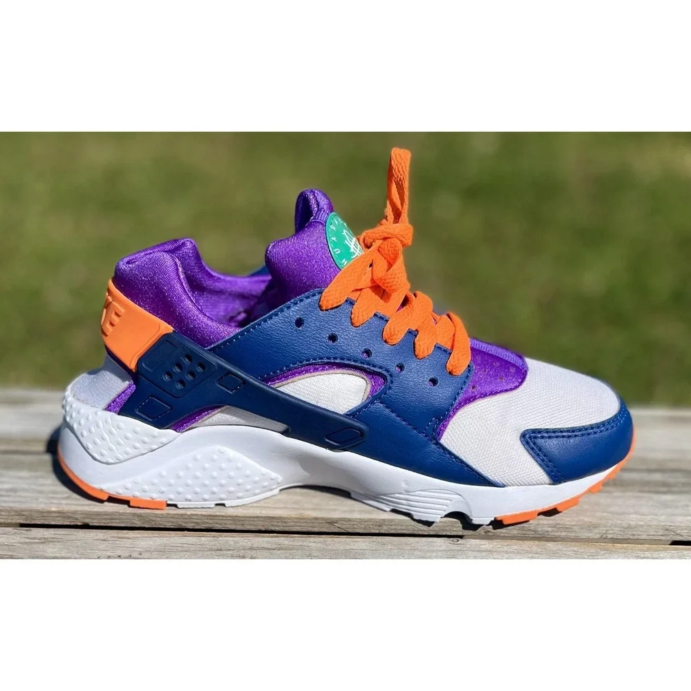 Nike Air Huarache Shoes Youth Size 4.5Y Retro‎ 854275-111 Sneakers Kids
